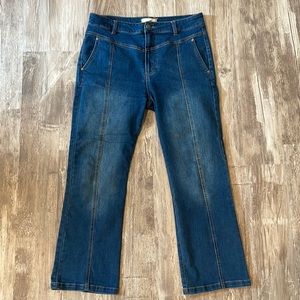 Wide-leg Sundance Ankle Jeans